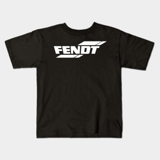 Fendt Tractors Logo white Kids T-Shirt